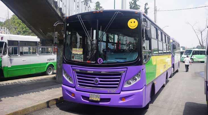 CDMX purple VW Volksbus 9-150 Pacoman 0011852